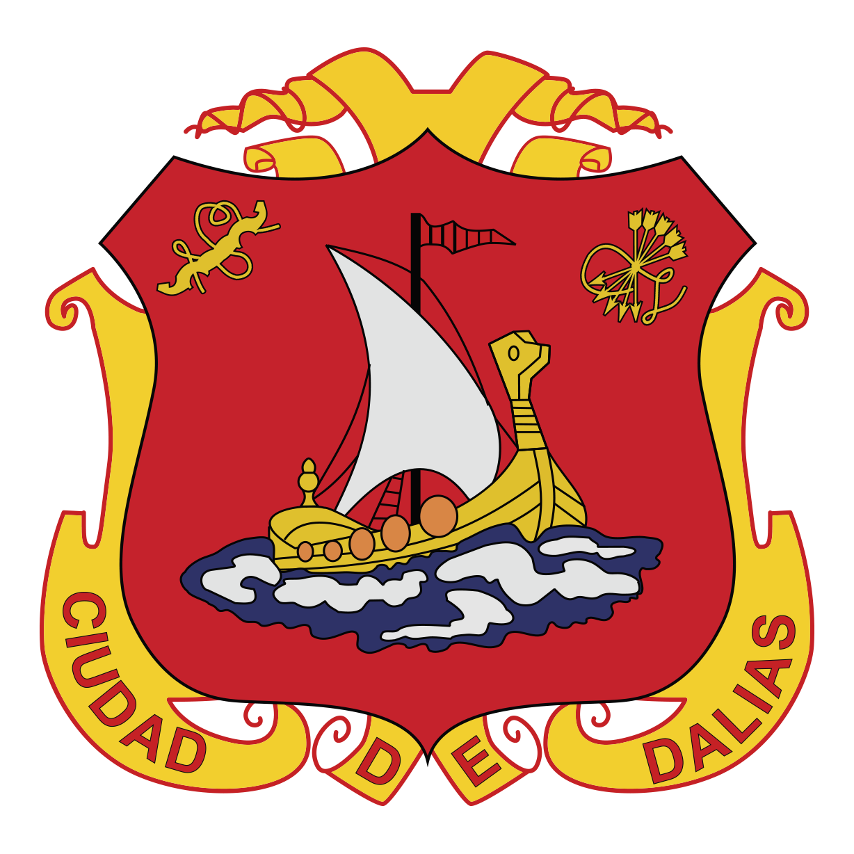 Escudo del Ayuntamiento de Dalías